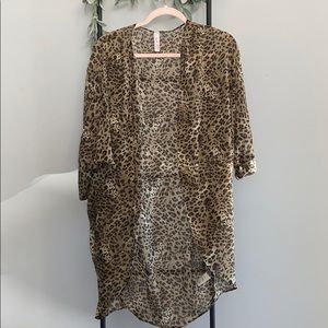 Leopard kimono
